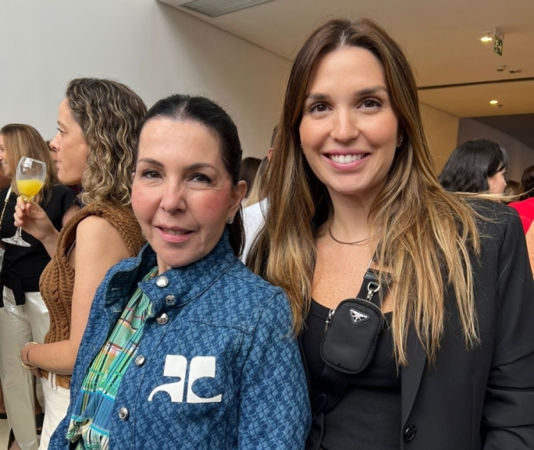 Cristina Napoleão, uma das diretoras da CASACOR Piauí e Paola Ribeiro, designer de interiores / imagens: divulgação