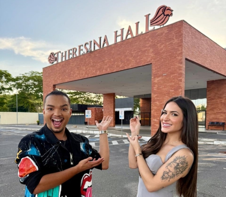 Influenciadores Alisson Tendência e Fernanda Aguiar / imagens: divulgação