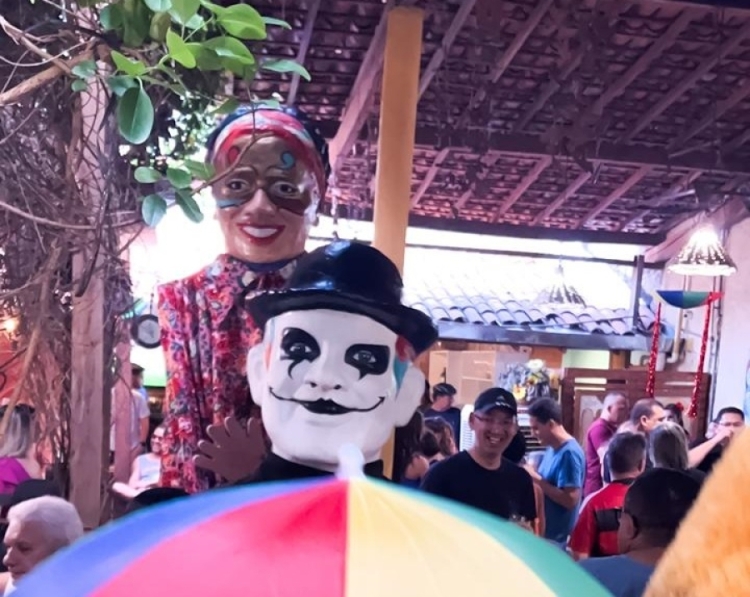 A folia está espalhada por todas as zonas da capital / imagem: Pedro Silva
