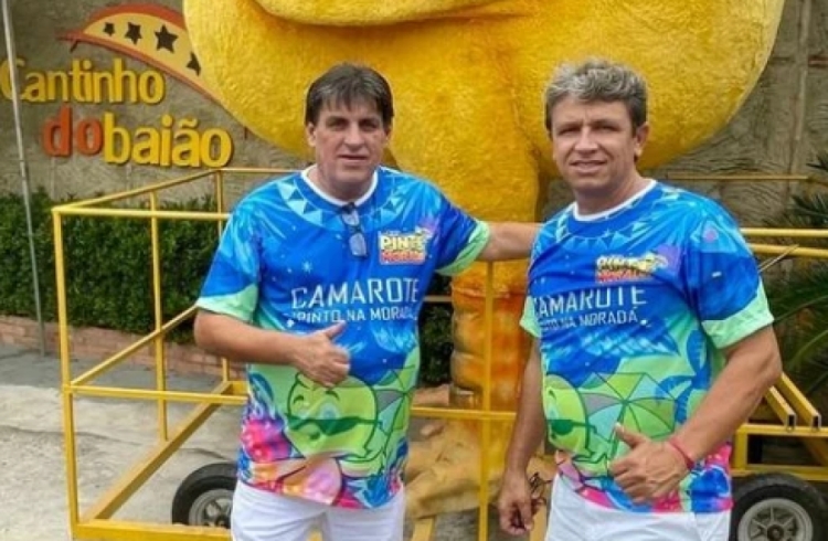 Alexandre Sá e Raulino Neto, idealizadores do bloco / imagem: reprodução