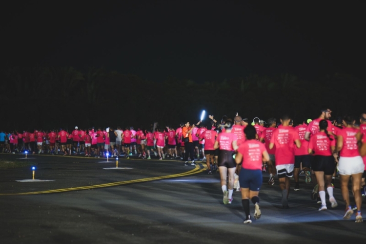 A corrida faz parte do circuito de corridas de rua Track&Field / imagem: divulgação CCR Aeroportos - Arquivo Corrida 2024 em SLZ