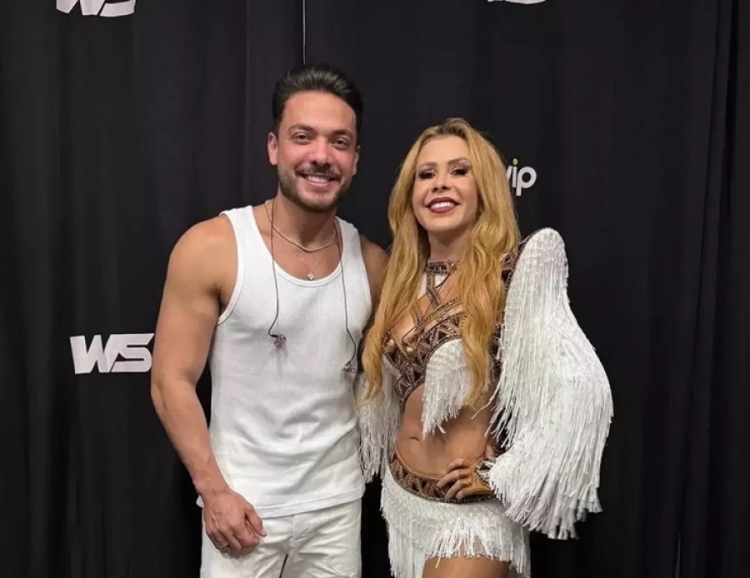 Parceria foi oficializada durante show de Wesley Safadão no reality show "Rancho do Maia" / imagem: reprodução Instagram