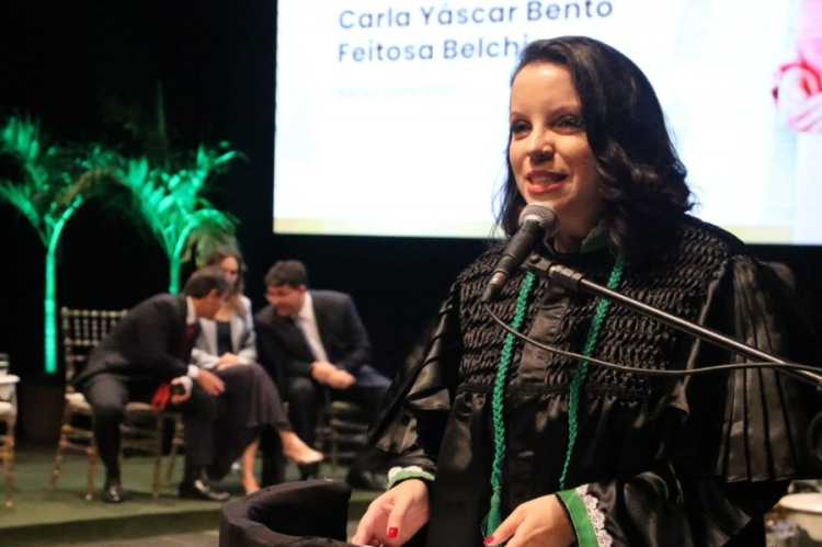 Carla Yáscar permanecerá à frente da instituição no próximo biênio / imagens: divulgação