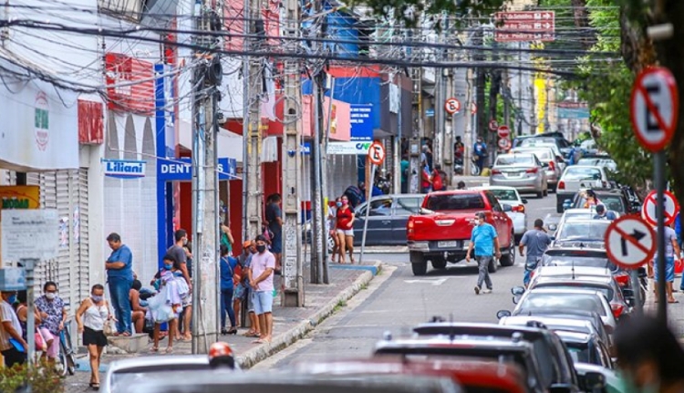 Centro comercial de Teresina / imagem: reprodução