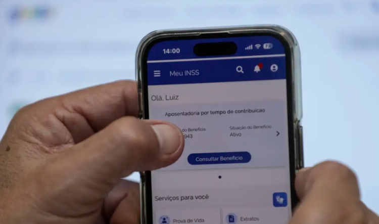 Mensagem será enviada pelo aplicativo Meu INSS / imagem: Joédson Alves - Agência Brasil