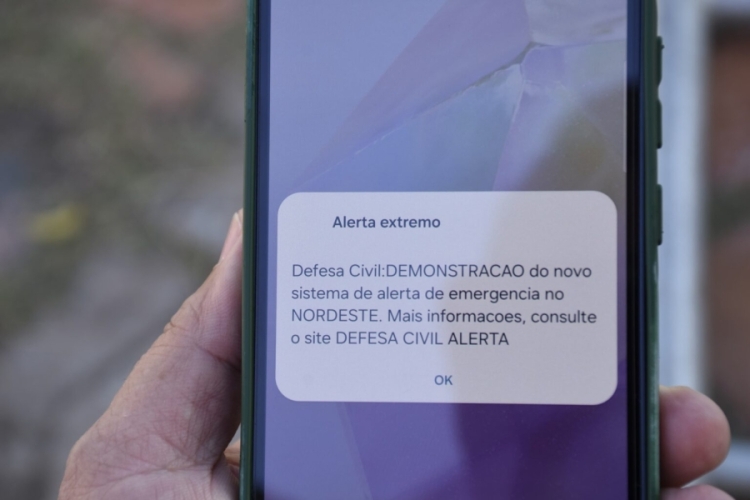 A vibração e o som duraram 10 segundos e viraram notificação no aparelho / imagens: Francisco Gilásio