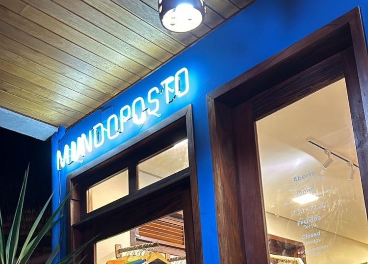 Loja Mundoposto, em Barra Grande / imagens: reprodução redes sociais